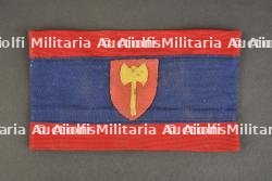 Brassard du service d'ordre de la Ligue Française. French League order service armband.