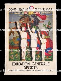 Commissariat aux sports. Sports Commissariat poster.