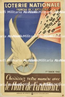 Affiche Loterie Nationale. National Lottery poster.