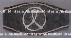 Brassard de la Milice française. French Milice armband.