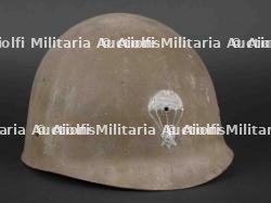 Sous-casque de parachutiste français. French paratrooper helmet liner.