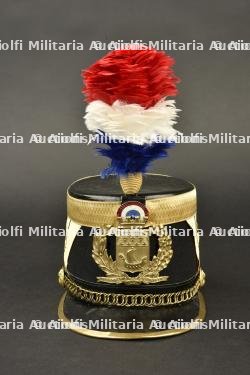 Shako d’officier de la Garde républicaine. Republican Guard officer’s shako.