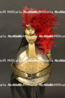 Casque de personnel non officier de la Garde républicaine. Republican Guard enlisted personnel helmet.