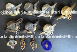 FRANCE PARACHUTISTES BREVETS. France paratroopers Brevets.
