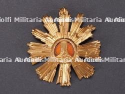 Roumanie, médaille de l'ordre de Tudor Vladimirescu. Romania. Medal of the Order of Tudor Vladimirescu 1966-1989. — photo 1