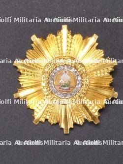 Roumanie. Plaque de l'Ordre de l'Etoile. Order of the Star of the Socialist Republic of Romania.