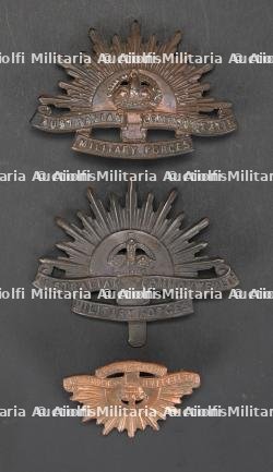 Cap Badge australien. Australian cap badges.