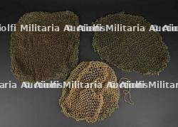 Filets de camouflage de casque britannique. British helmet camouflage nets. — photo 2