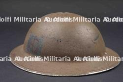 Casque britannique de la 51st Highland Infantry Division. British 51st Highland Infantry Division helmet.