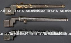 Baïonnettes clou. Spike bayonets.