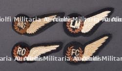 Brevets RAF. RAF insignias.