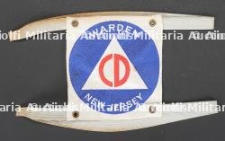 Brassard Warden. New Jersey CD Warden armband.