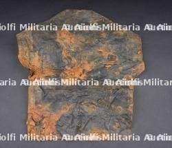 Relique de housse de masque anti-gaz d'assaut. Assault gas mask bag relic.