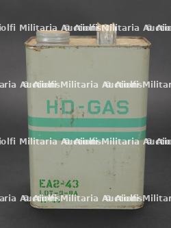 Bidon Mine terrestre chimique M1. M1 Chemical Land Mine canister.