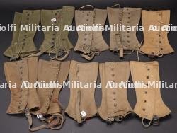 Guêtres US. US gaiters.