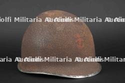 Coque de casque 90ème DI US. US 90th Infantry Division helmet shell.