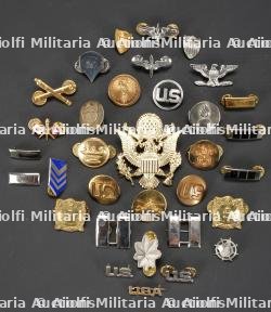 Insignes de col US. US collar insignia.