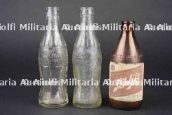 Bouteilles de Coca Cola US. US Coca-Cola bottles.