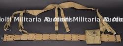 Brelage et equipement US. U.S. webbing equipment and accessories.