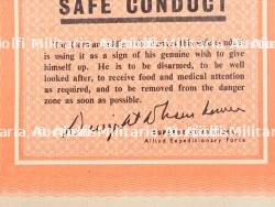 Tract Safe conduct. — photo 2