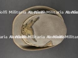 Chapeau de grande tenue de lieutenant du 4eme Régiment des Chasseurs Alpins italien. Lieutenant’s hat of the 4th Italian Alpine Hunters Regiment. — miniature 6