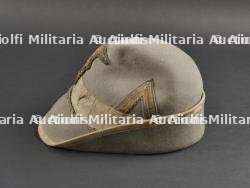 Chapeau de grande tenue de lieutenant du 4eme Régiment des Chasseurs Alpins italien. Lieutenant’s hat of the 4th Italian Alpine Hunters Regiment. — miniature 9
