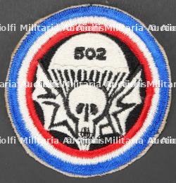 Insigne 502ème PIR. 502nd PIR Insignia.