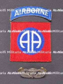 Insigne de la 82ème Airborne. 82nd Airborne insignia.