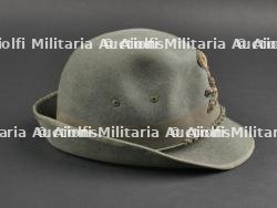 Chapeau de grande tenue de sous-lieutenant du 3eme Régiment des Chasseurs Alpins italien. Second lieutenant of the 3rd Italian Alpine Hunters Regiment. — miniature 6