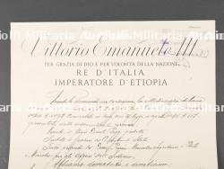 Courrier de Vittorio Emanuele III. Letter from Vittorio Emanuele III. — photo 3