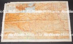 Carte d’évasion en soie. Silk Escape Map French Indochina Burma China Siam.