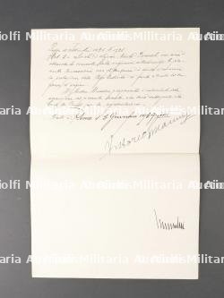 Courrier de Vittorio Emanuele III. Letter from Vittorio Emanuele III. — miniature 4