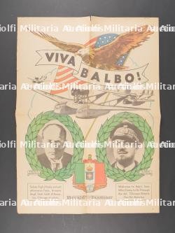Affiche Viva Balbo. Viva Balbo poster.