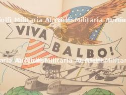 Affiche Viva Balbo. Viva Balbo poster. — photo 2
