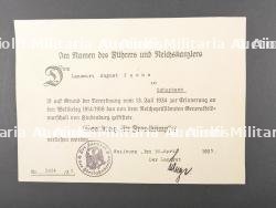 Diplômes et médailles WWI. Diplomas and medals from WWI. — miniature 5