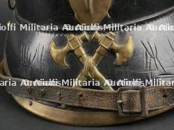Casque de pompier allemand. Imperial german firefighter helmet. — miniature 3