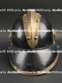 Casque de pompier allemand. Imperial german firefighter helmet. — miniature 6