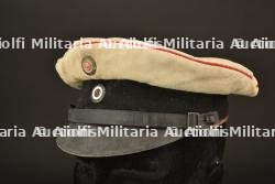 Schirmmutze d ete pour sous officier Pionier ou Artillerie. WW1 prussian engineer or artillery summer visor cap. Sommer Schirmmutze fur Offiziere Pionier und Artillerie — miniature 6