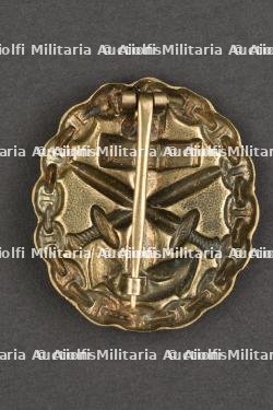 Insigne des blessés marine. Marine wounded badge. — miniature 2