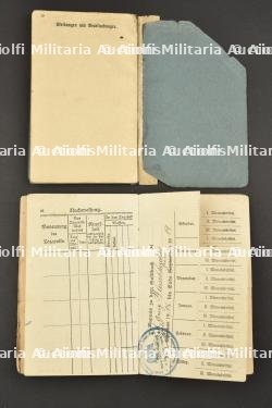 Livret militaire allemand. German military booklets. — miniature 5