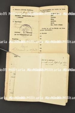 Livret militaire allemand. German military booklets. — miniature 10