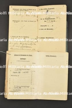 Livret militaire allemand. German military booklets. — photo 11
