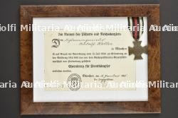 Diplôme WWI. WWI diploma.