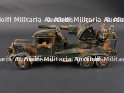Camion et canon de 88. German truck and 88 cannon. — miniature 6