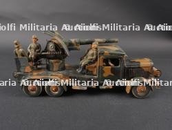 Camion et canon de 88. German truck and 88 cannon. — photo 8
