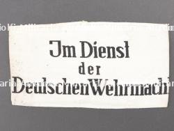 Brassard Deutschen Wehrmacht. Armband of the Deutschen Wehrmacht.