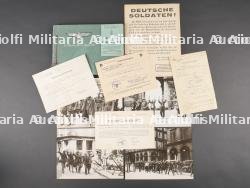 Documents allemand. German documents. — photo 1