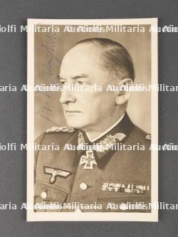 Autographe Erwin Von Witzleben. Autograph of Erwin Von Witzleben. — miniature 3
