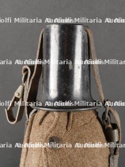 Gourde allemande grande capacité. German canteen. — miniature 5