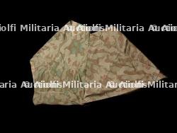 Toile de tente camouflée. German camouflage tent fabric.